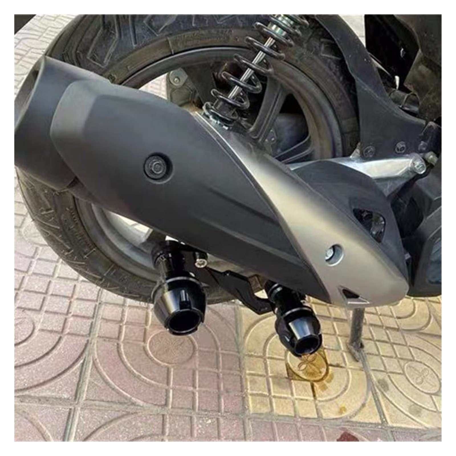 オートバイクラッシュプロテクター Xmax125 250 300 400用 Nmax125 155 Nvx125 155 150用  オートバイ落下防止排気管保護 バイク用排気スライダー クラッシュプロテクター に適合するヤマハ XMAX 125 250 300 4 ヤマハ  XMAX300 NMAX155 nvx 排気管落下防止ボール 衝突防止 ... オートバイ落下防止排気管保護 バイク用排気スライダー クラッシュプロテクター に適合するヤマハ XMAX 125 250 300 4