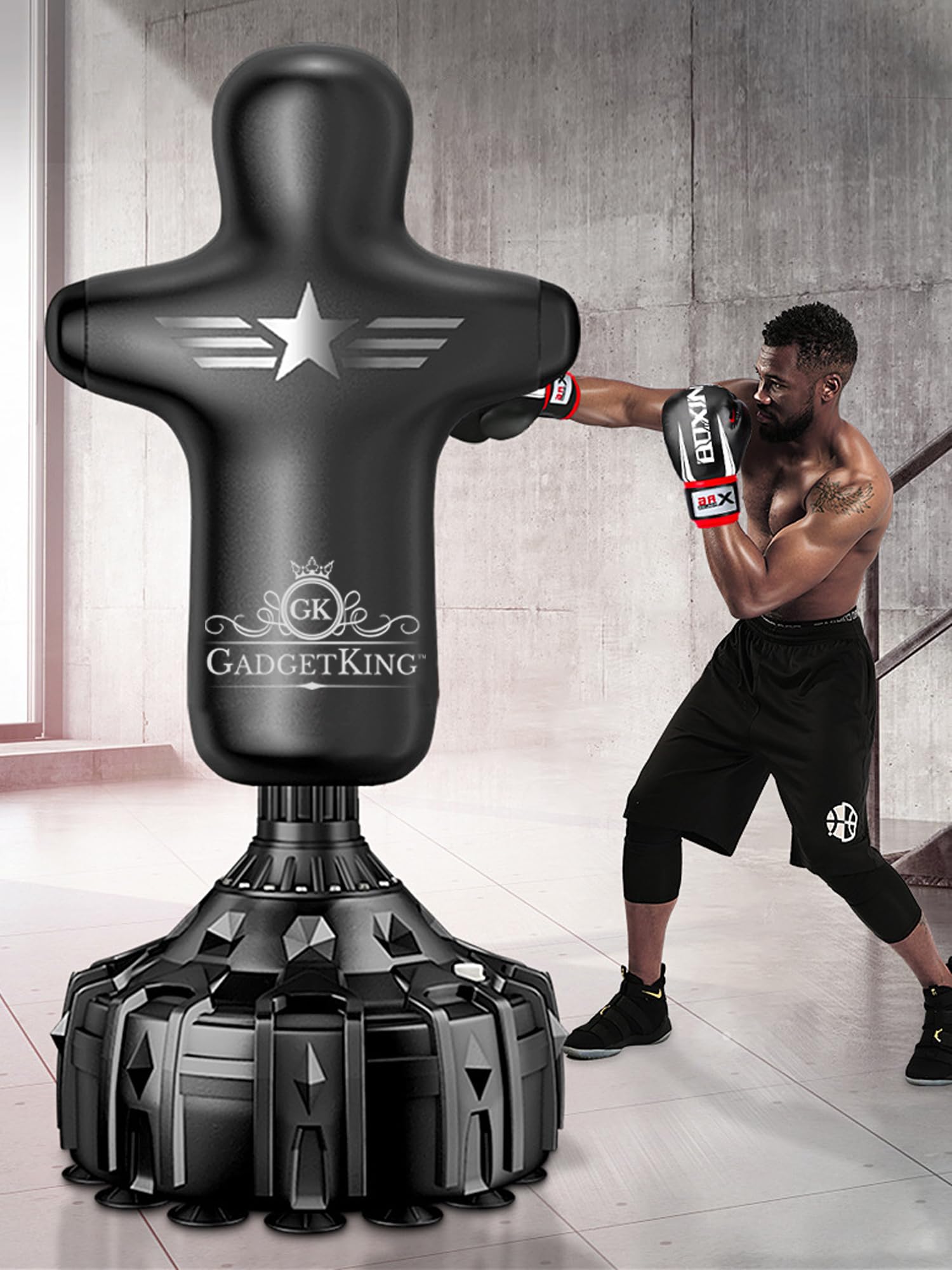 Boxing Gloves Outdoor Free Standing Punch Bag Hanging Punch COOSOO