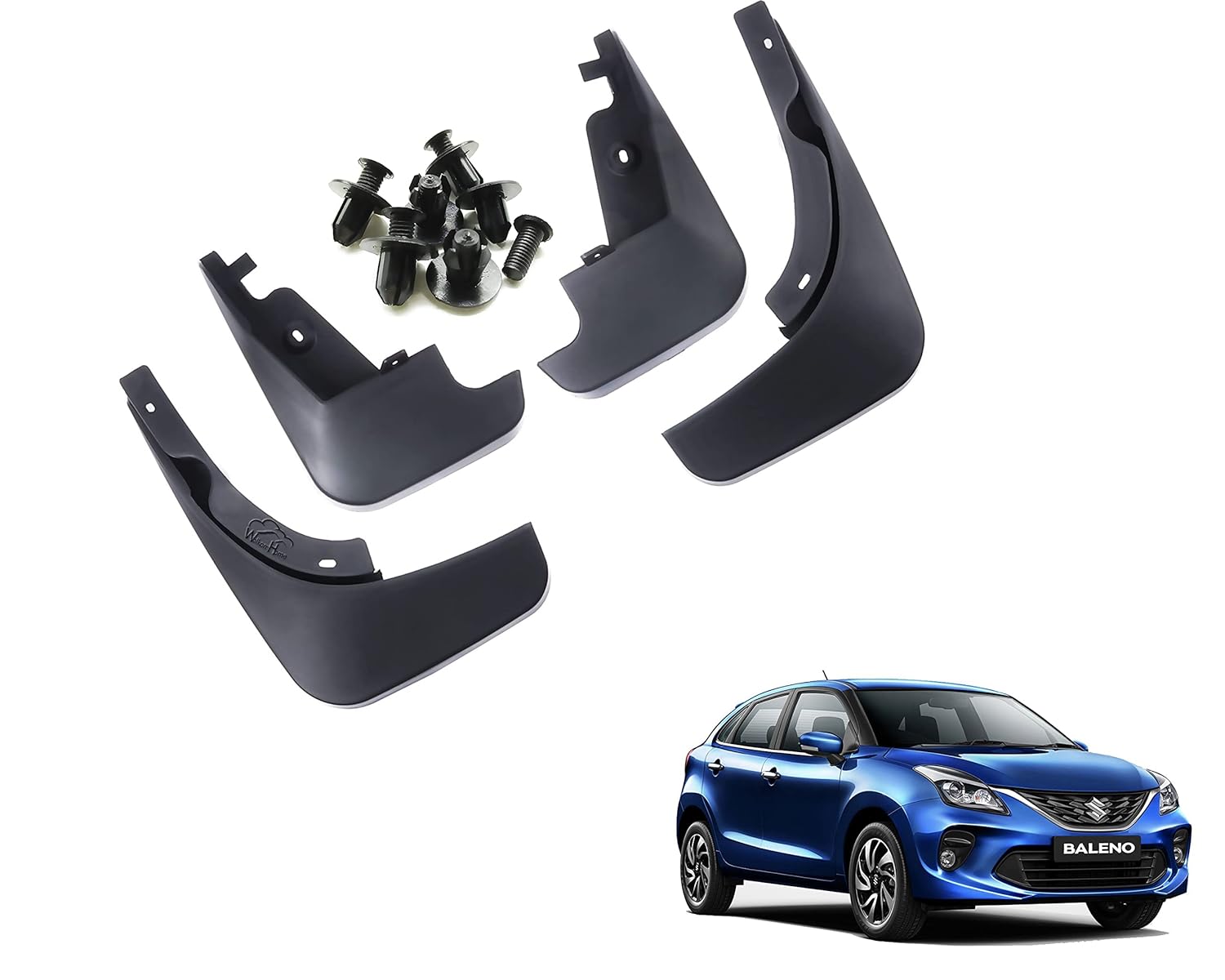 WolkomHome Mud Flap for Suzuki Baleno 2020 Amazon.in Car & Motorbike