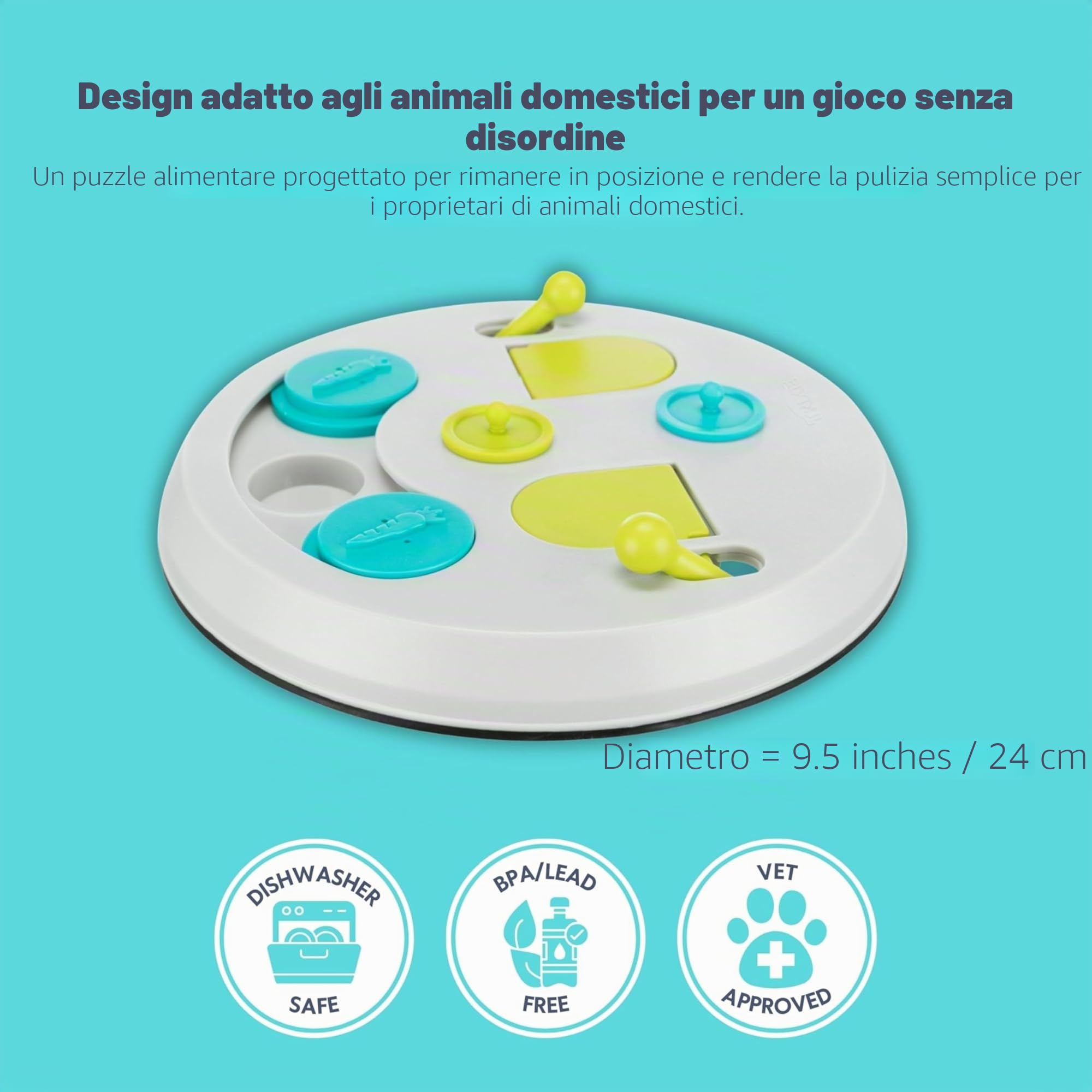 Trixie Flip Board, Plastica, 23 cm, 0,453 kg