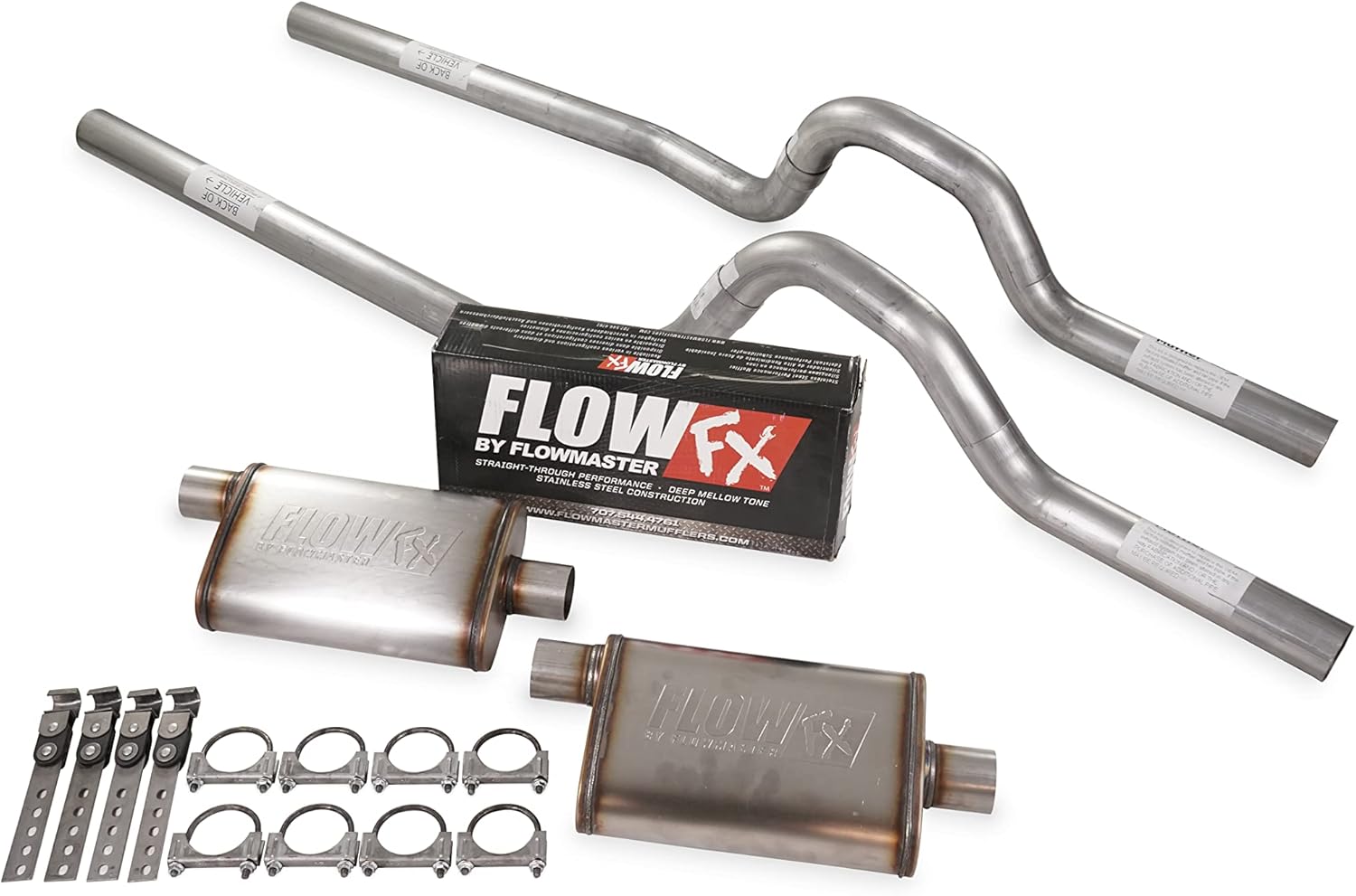 Truck Exhaust Kits Shop Line Dual Exhaust System 2.5 inch