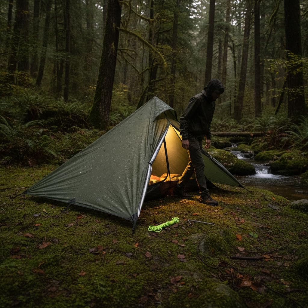 per campeggio 1 impermeabile, ultraleggera per escursionismo e attività all'aperto, per outdoor