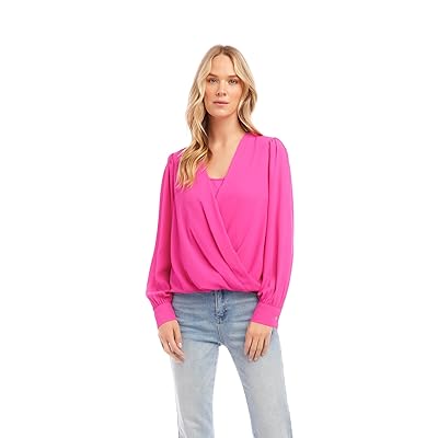 Karen Kane Drape Front Top Women