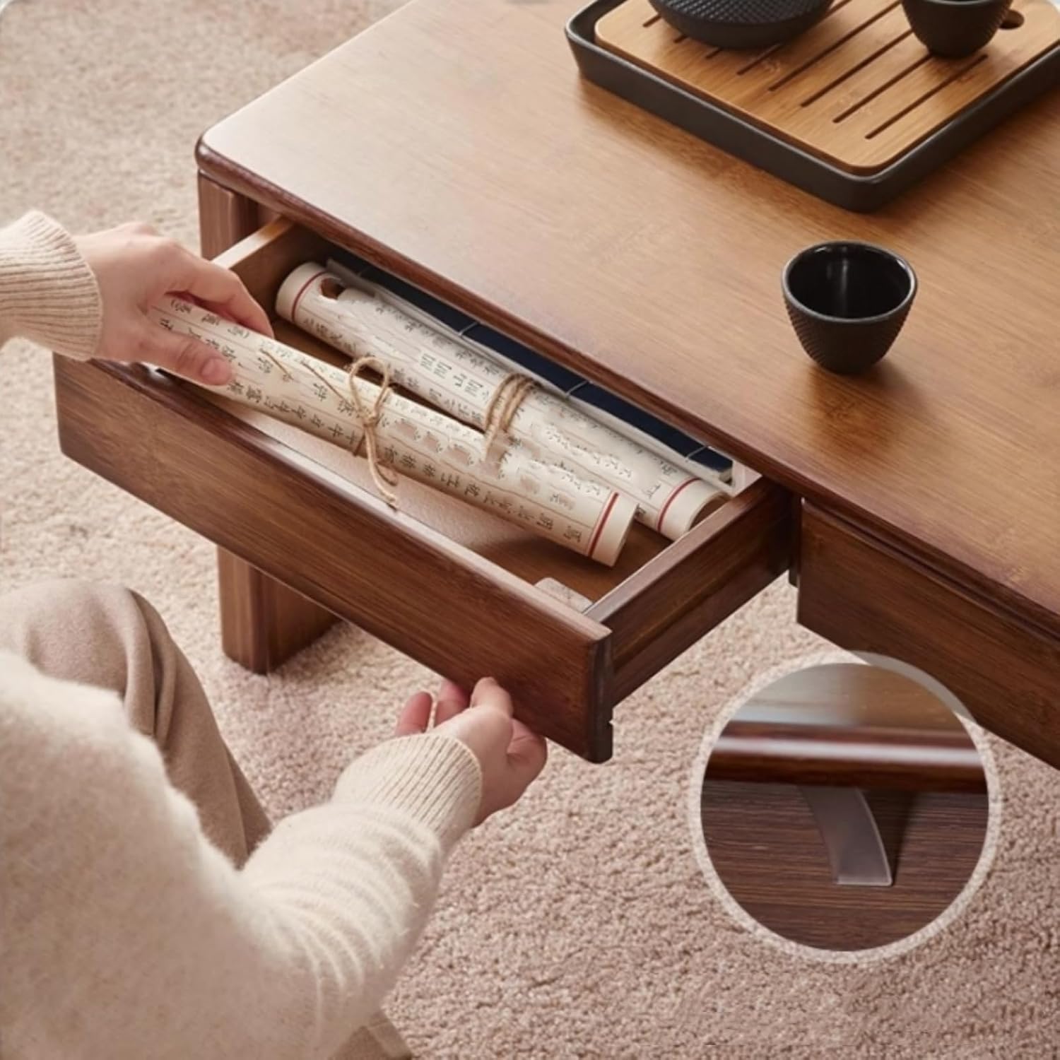 Bay Window Small Table Tatami Table Home Bed Study Low Table Simple Tea Table Tea Table