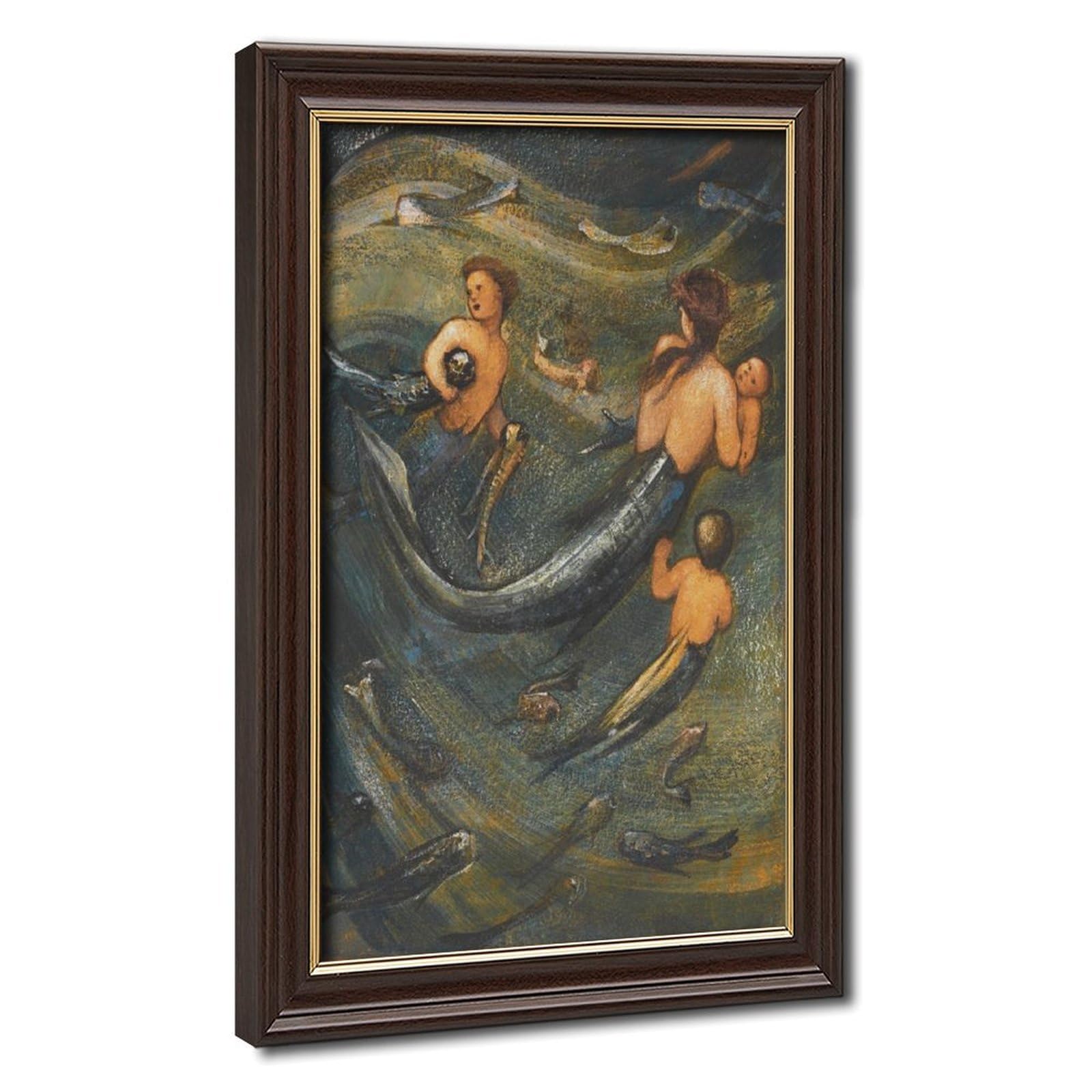 Poster giclée pré-raphaélite sirènes Burne-Jones cadre de décoration murale - 8