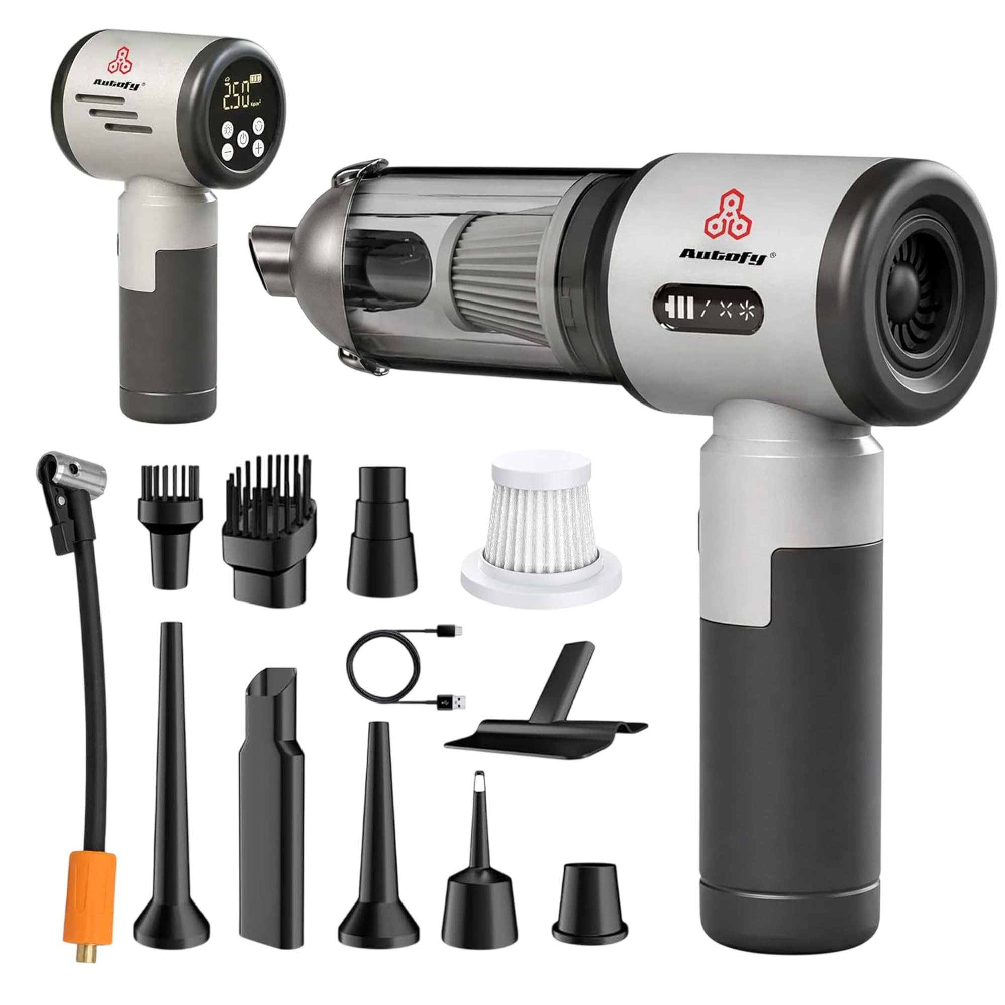 Add Autofy Bolt 5-in-1 Cordless Car Vacuum and Tyre Inflator - Image 1