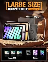 Vista 4 de ToughTested Boom Cup Holder Tablet Mount – Heavy-Duty iPad & GPS Car Mount for Cup Holder – 360° Rotating Arm, Fits Tablets Up to 13