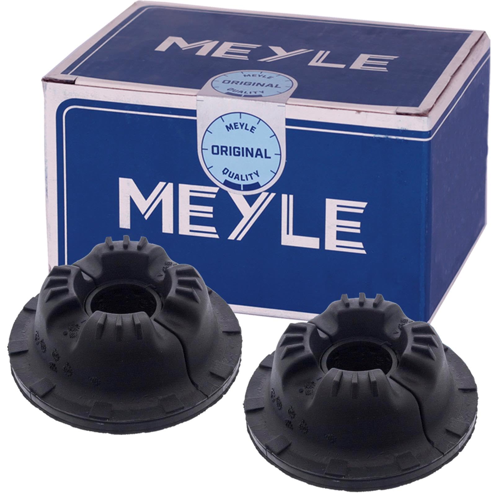 2x Gasdruck Stoßdämpfer vorne+Meyle Domlager