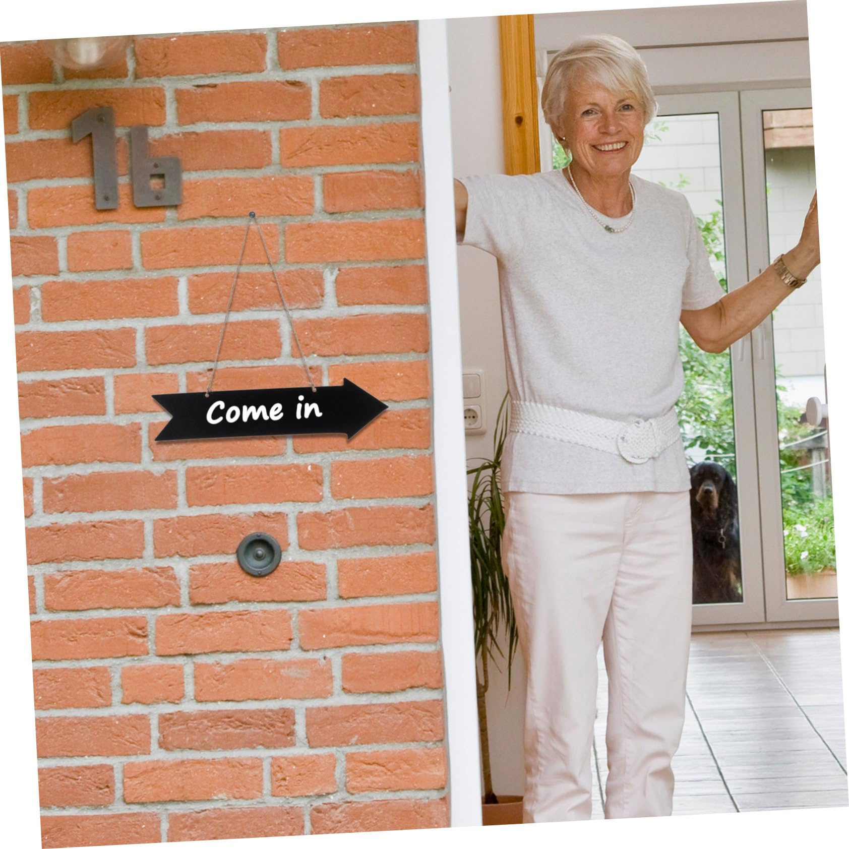 VORCOOL Holz-Tafel Mit Pfeil - Kreative Deko Für Zuhause