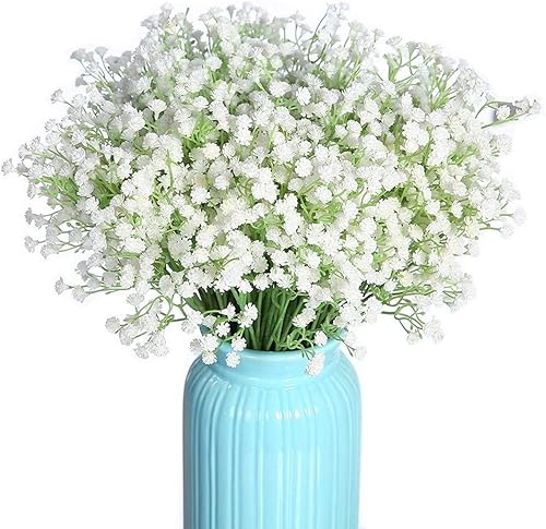 Vista 106 de Decoración de plantas artificiales de diente de león, flores de plástico falsas, arbustos, hierba para interiores y exteriores, hogar, jardín, boda