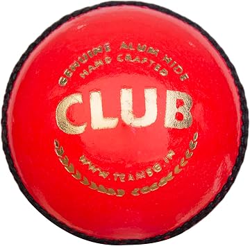 SG Club Pink Four-Piece Water Proof Cricket Leather Ball
