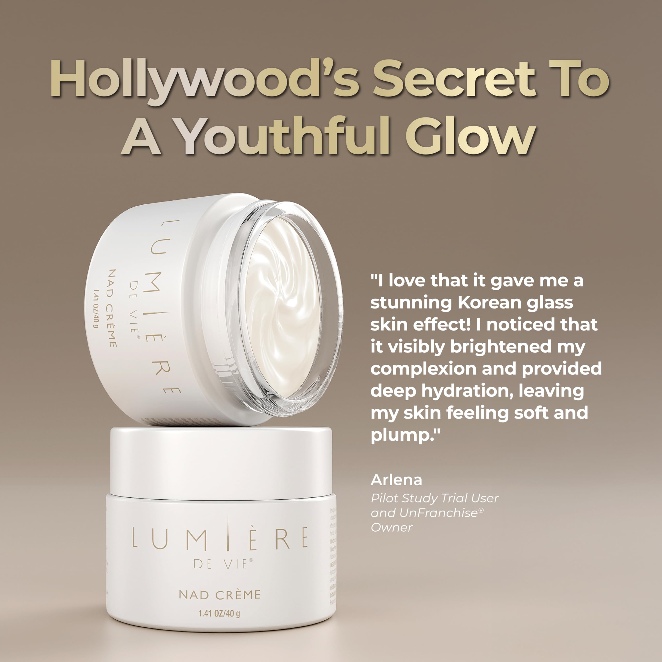 Amazon.com: LUMIÈRE DE VIE® NAD Crème – Face Cream with 5 