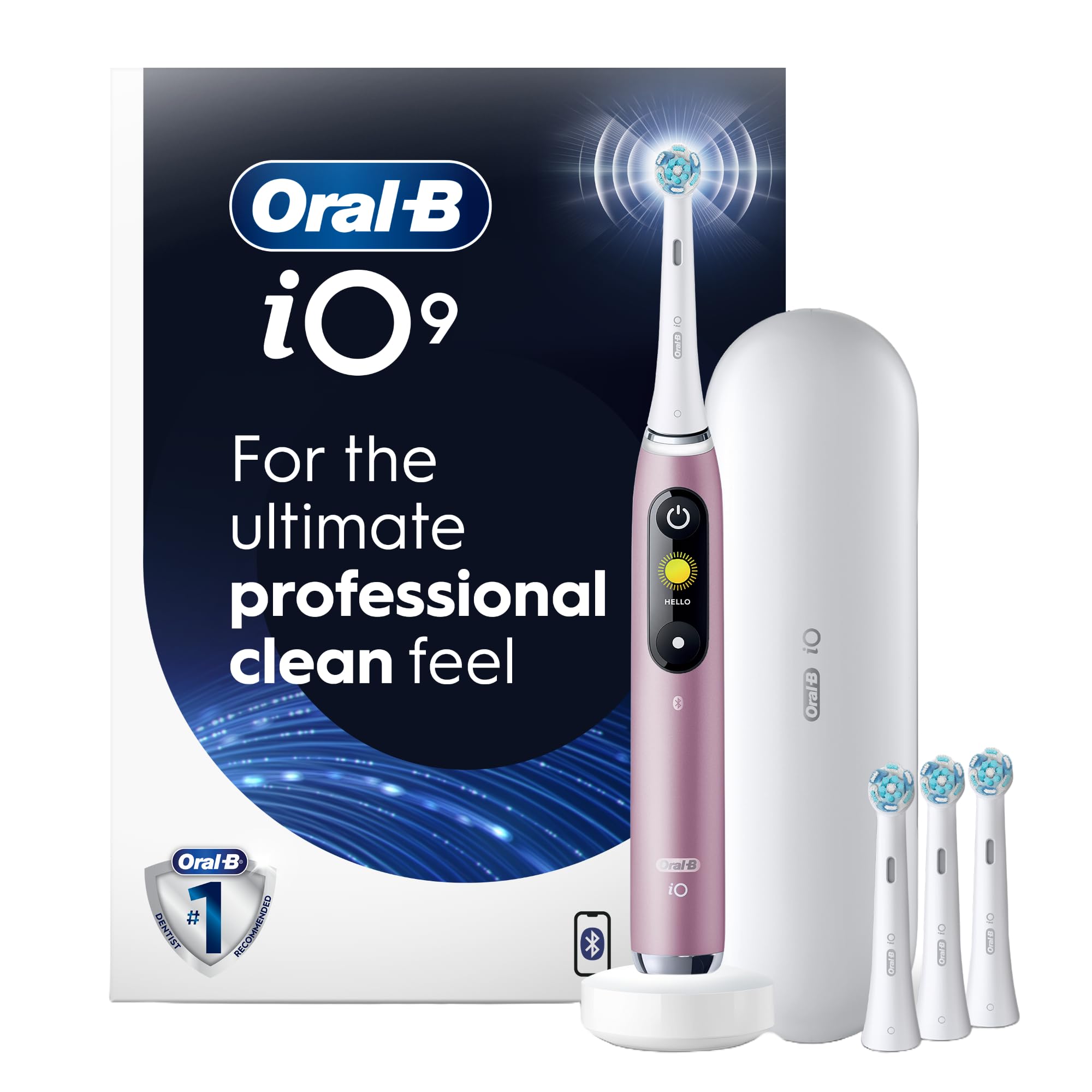 Oral-B iO Series 9 Electric Toothbrush with 4 Replacement Heads