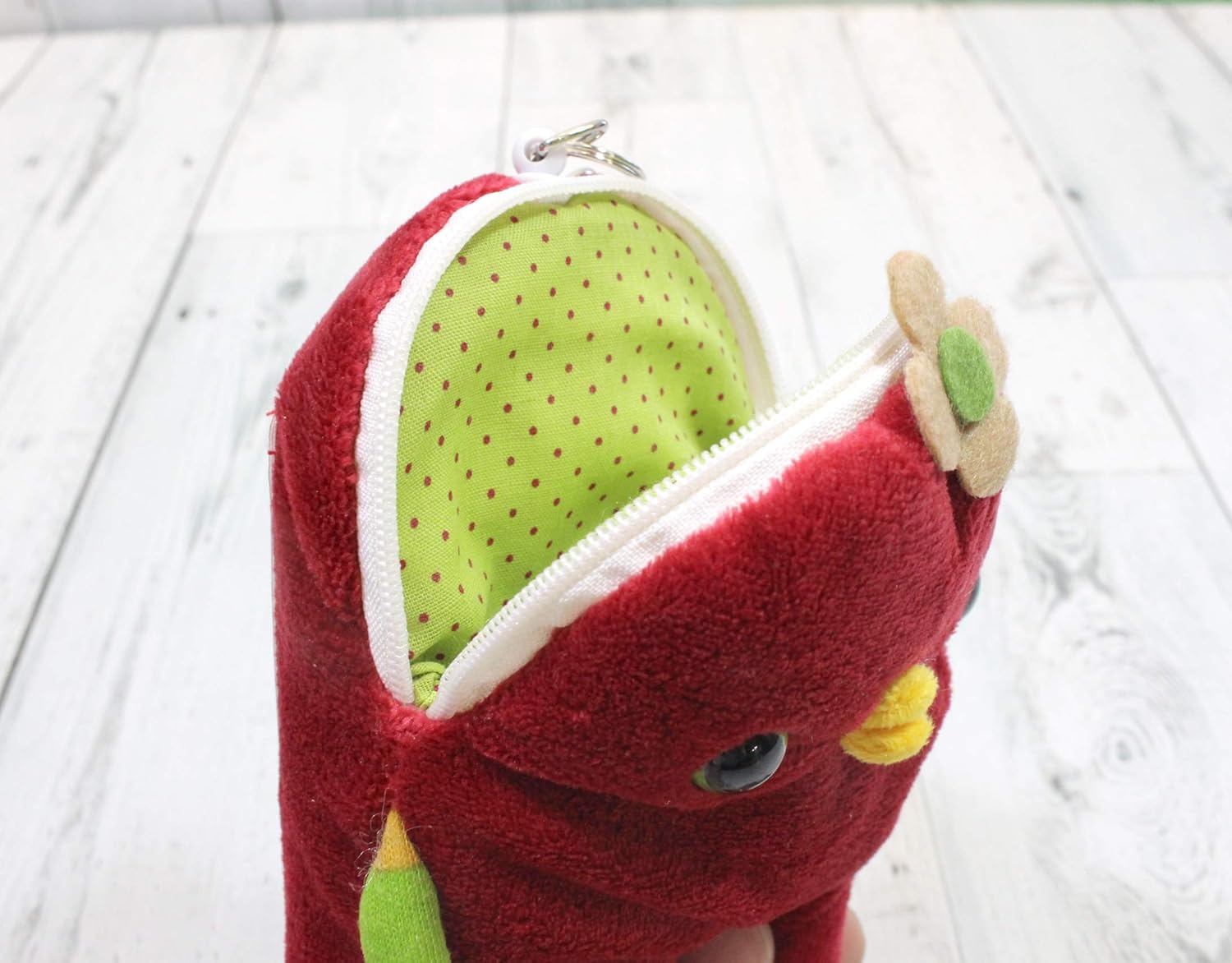 シナダ モケケ チトアカ PR パスケース 10×5×18cm もけけ 雑貨 グッズ MKPC-0150PR