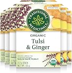 Traditional Medicinals - Camomille bio avec thé à base de lavande (paquet de 1) - Mélange apaisant contenant du baume citron - 16 Total des sacs à thé