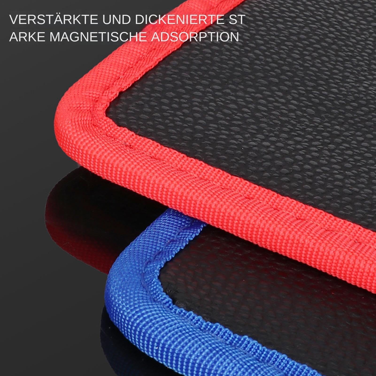Magnetische Werkzeugmatte | 3 Stück Organizer Matte Für Werkzeuge | Mit PVC-Schutzschicht Für Haus Garage Autoreparatur Mechaniker elektrikers Schraubenschlüssel