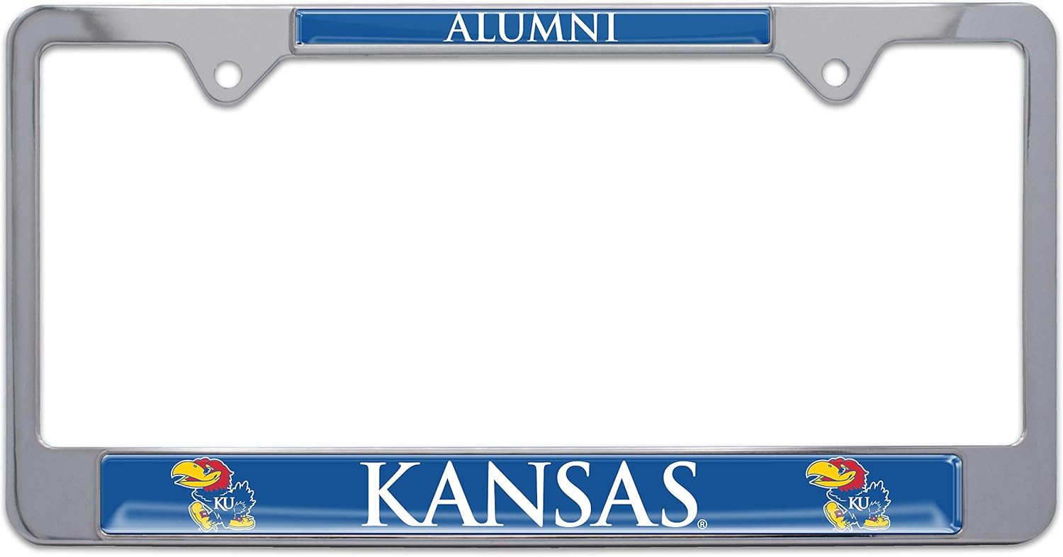 Kansas Jayhawks License Plate Frame