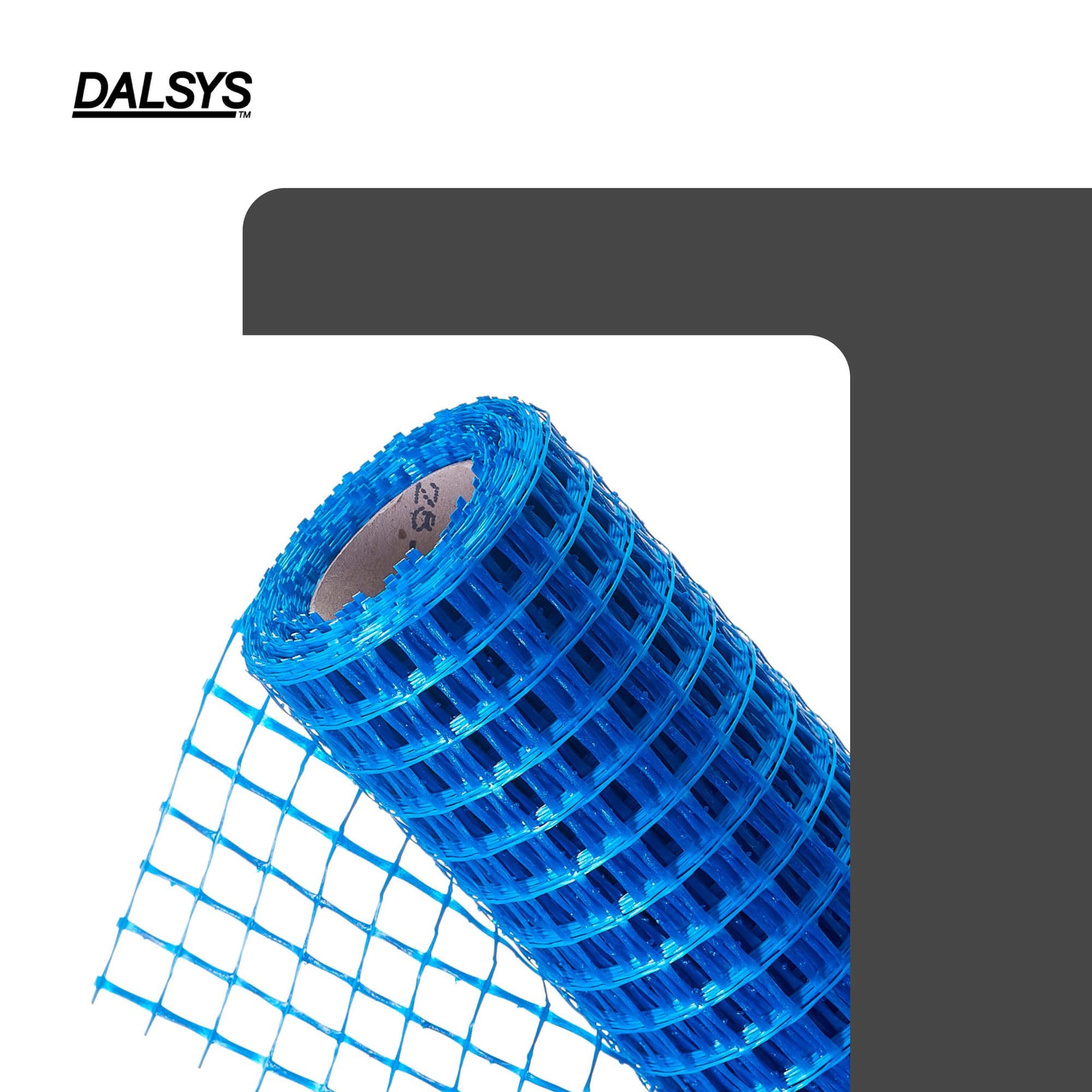 Malla de refuerzo 50m², 13x13mm tamaño de malla, 50m x 1m Azul | Malla de fibra de vidrio 115g/m², para enlucido exterior y SATE, armadura antifisuras, renovación de fachada