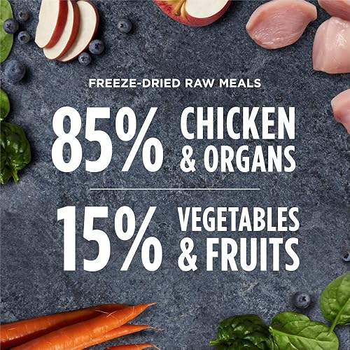 Miniatura 6 de Instinct Comida cruda liofilizada sin granos, receta para perros, pollo, 9.5 onzas