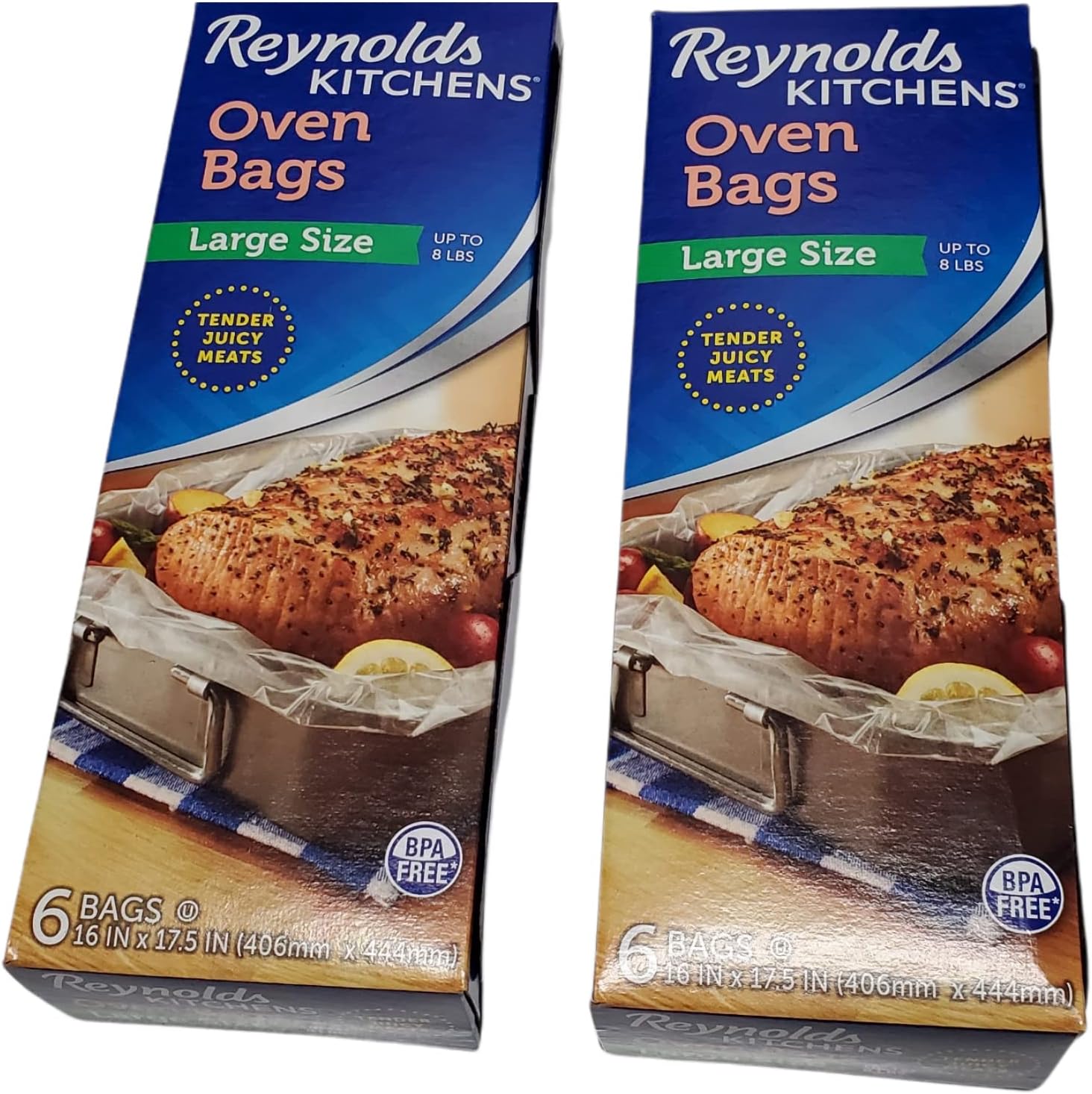 Reynolds Oven Bag, Large Size, 6 bags, Pack of 2 (12 bags