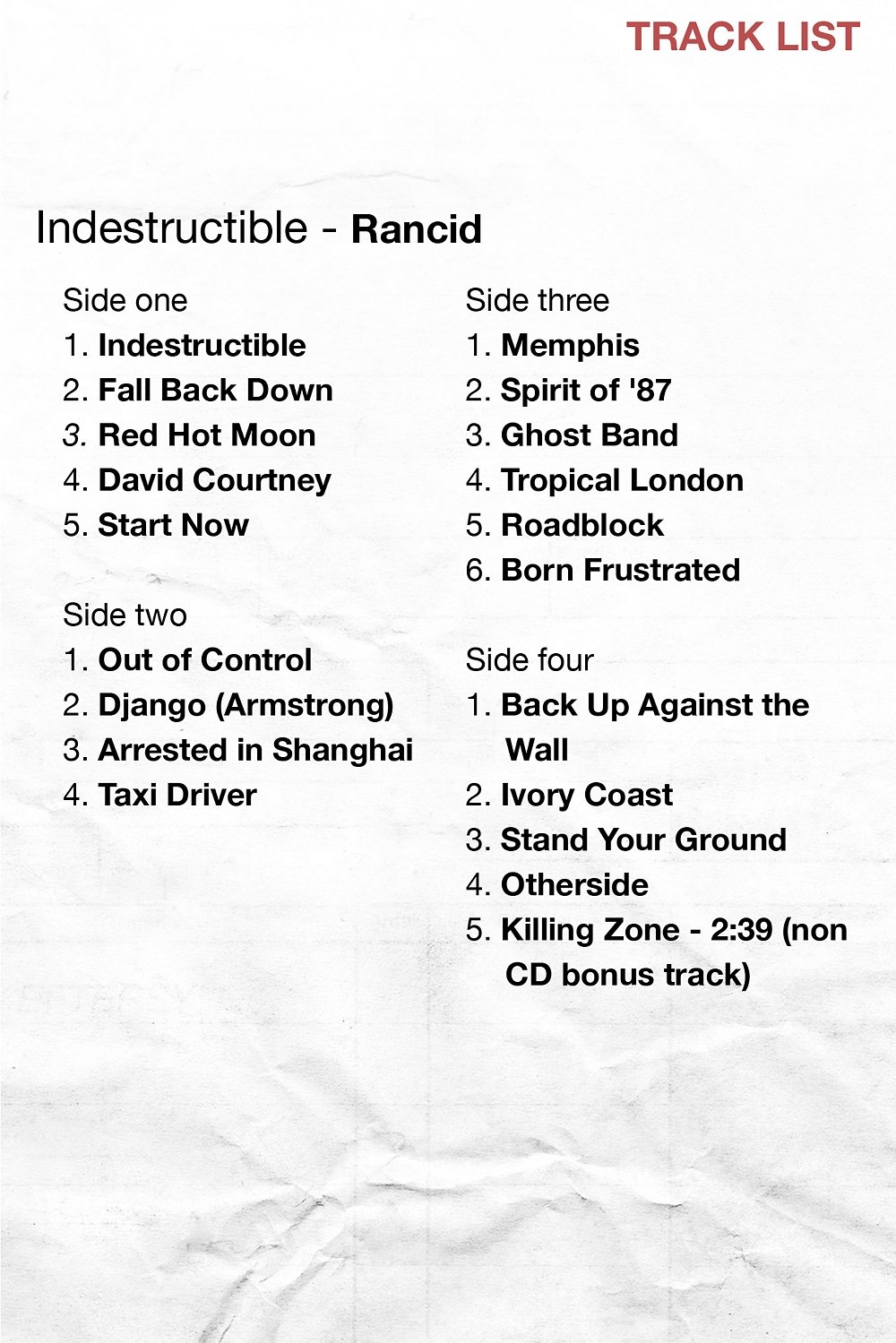 Indestructible