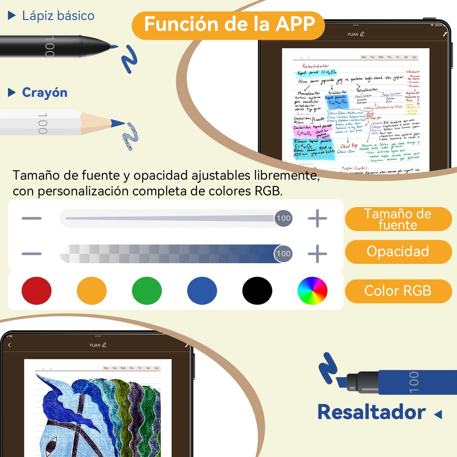 Smart Writing Set, A4 Libreta Inteligente + Bolígrafo Inteligente Incluido | Cuaderno Digital de 62 páginas a Rayas escritura en papel real con procesamiento digital con Phone para Tomar Notas y Bocetos