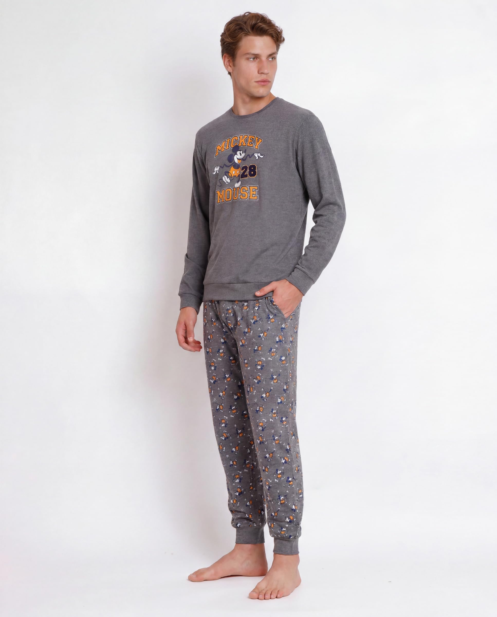 Disney Pijama Manga Larga Express Yourself para Hombre