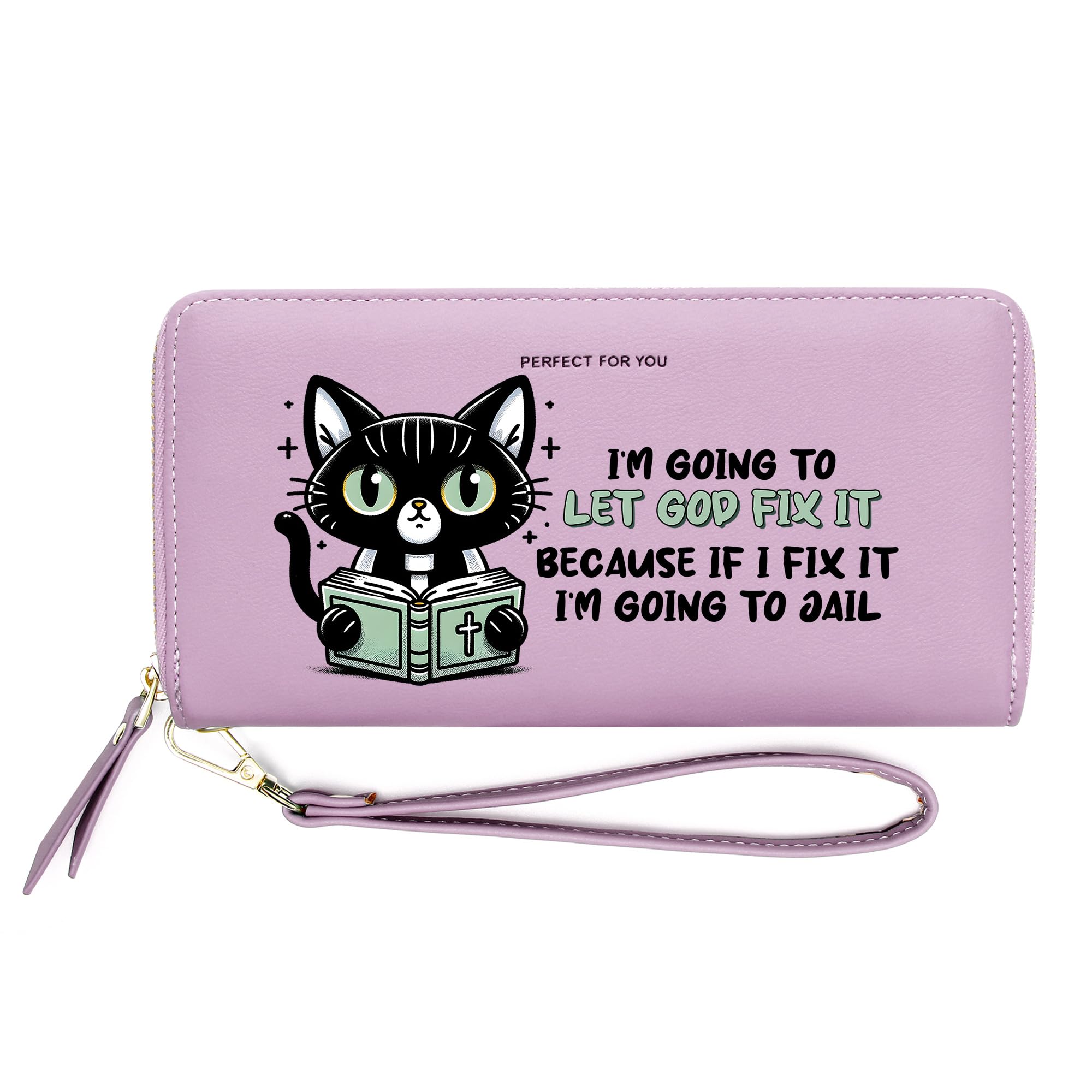 InsWork Cute Animal Customized Wallets for Ladies,Birthday Gift,Holiday Gift,Commemorative Gift for Lover,Parents,Grandparent,Friend 1304q