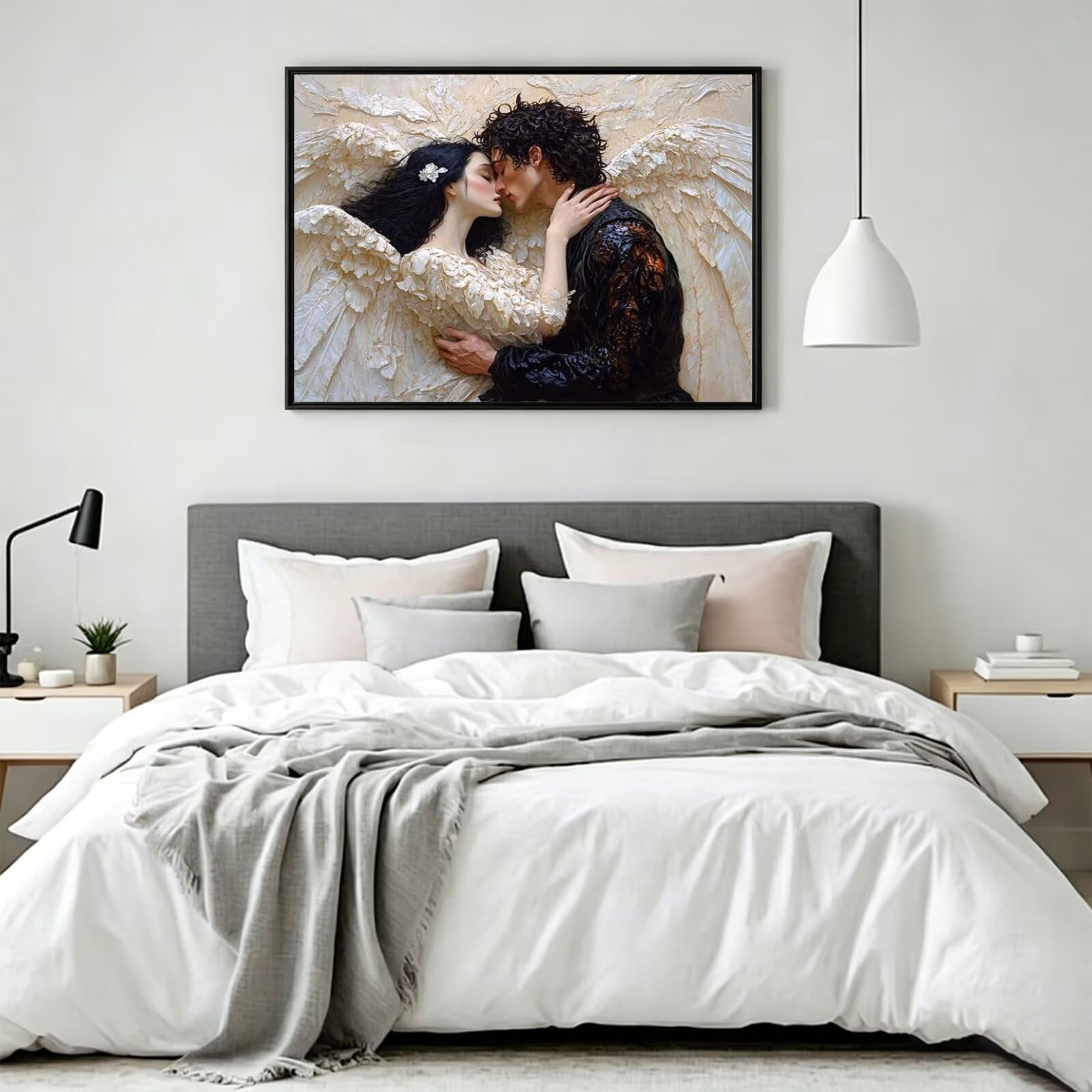 Pintar por Numeros mujer Pinturas Acrilicas Abstracción Pintura por Numeros Lienzos para Pintar, Pintura Acrilica Manualidades, Decoración para Hogar, Regalos Cumpleaños, 90x120cm Sin Marco, q-692