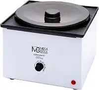 Mega Bell, Panela aquecedora de cera para depilação, Termocera, Cera-Matic Elite, Sem refil, Bivolt, 2,5kg, Branca