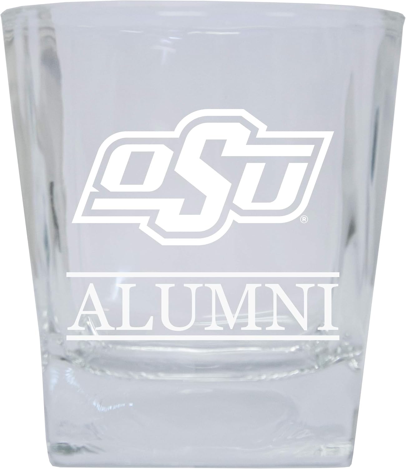Oklahoma State Cowboys Etched Alumni 5 oz Shooter Glass Tumbler 2-Pack Officially Licensed Collegiate Product