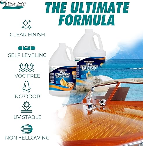 Miniatura 3 de Marineguard 8000 kit de 1.5 galones de resina Epoxi de fibra de vidrio