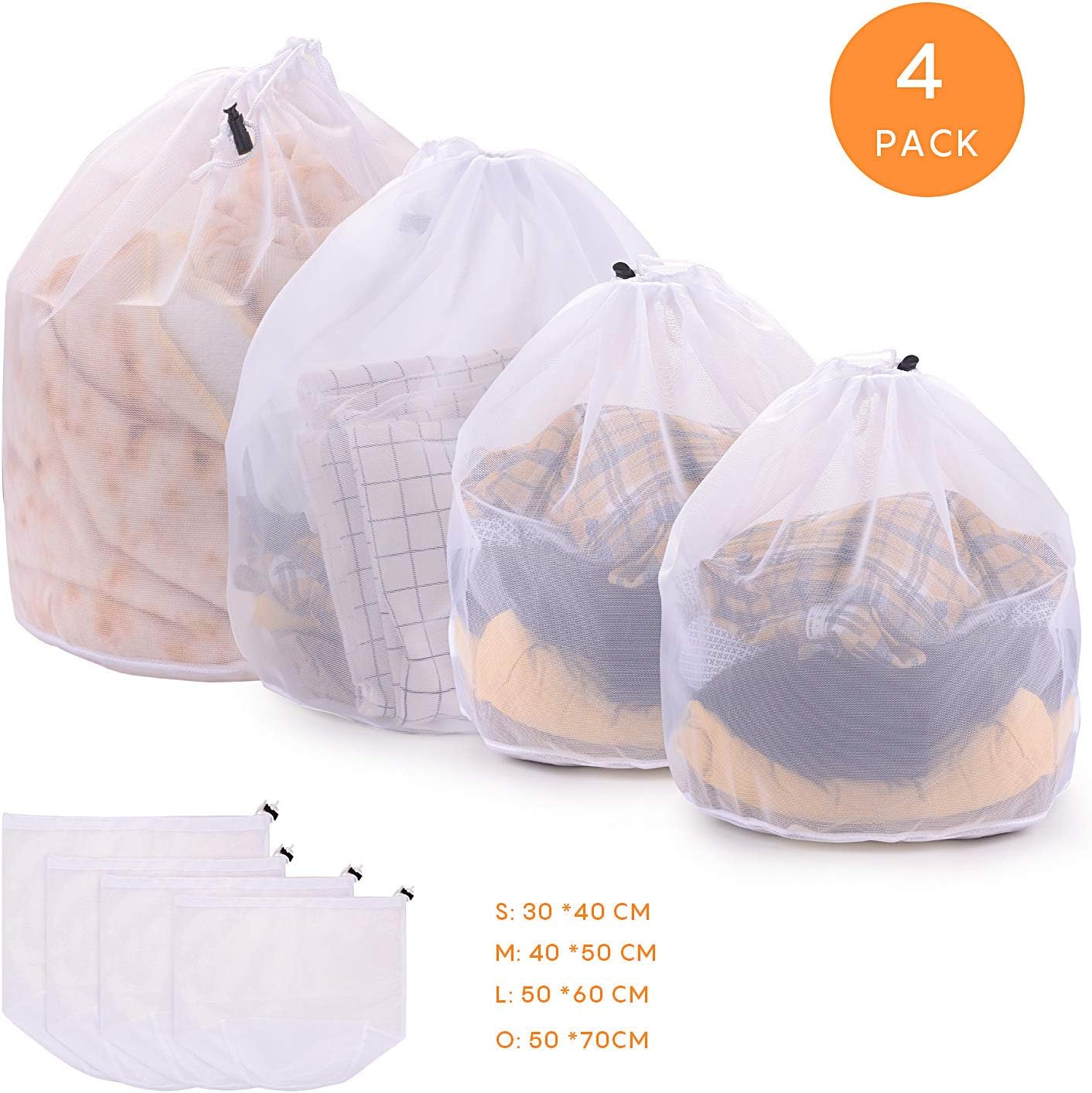 sacchetto per il bucato per i calzini da lavare