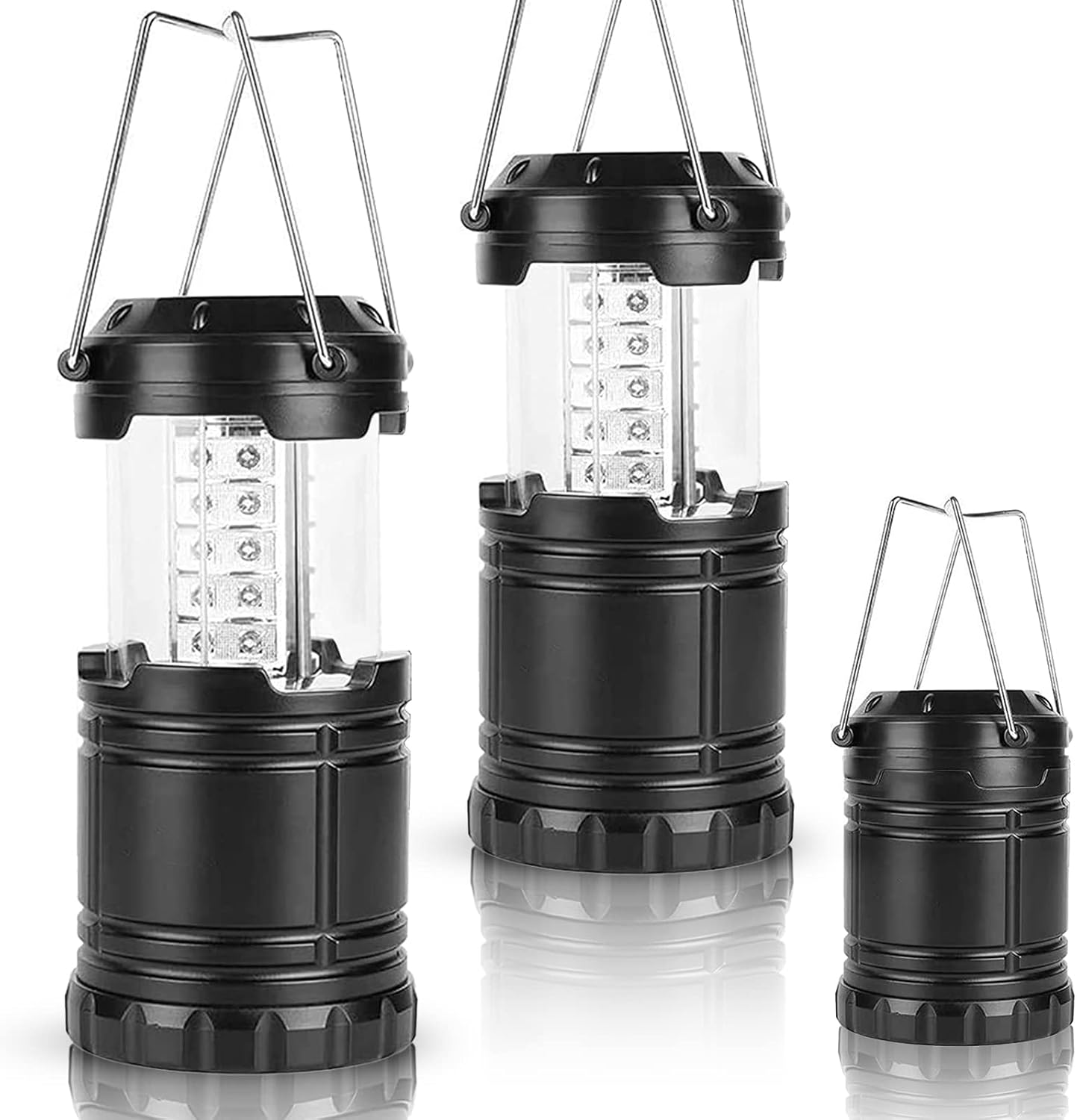 2 Pcs Portable LED Camping lamp, Waterproof lamp, Battery Powered lamp