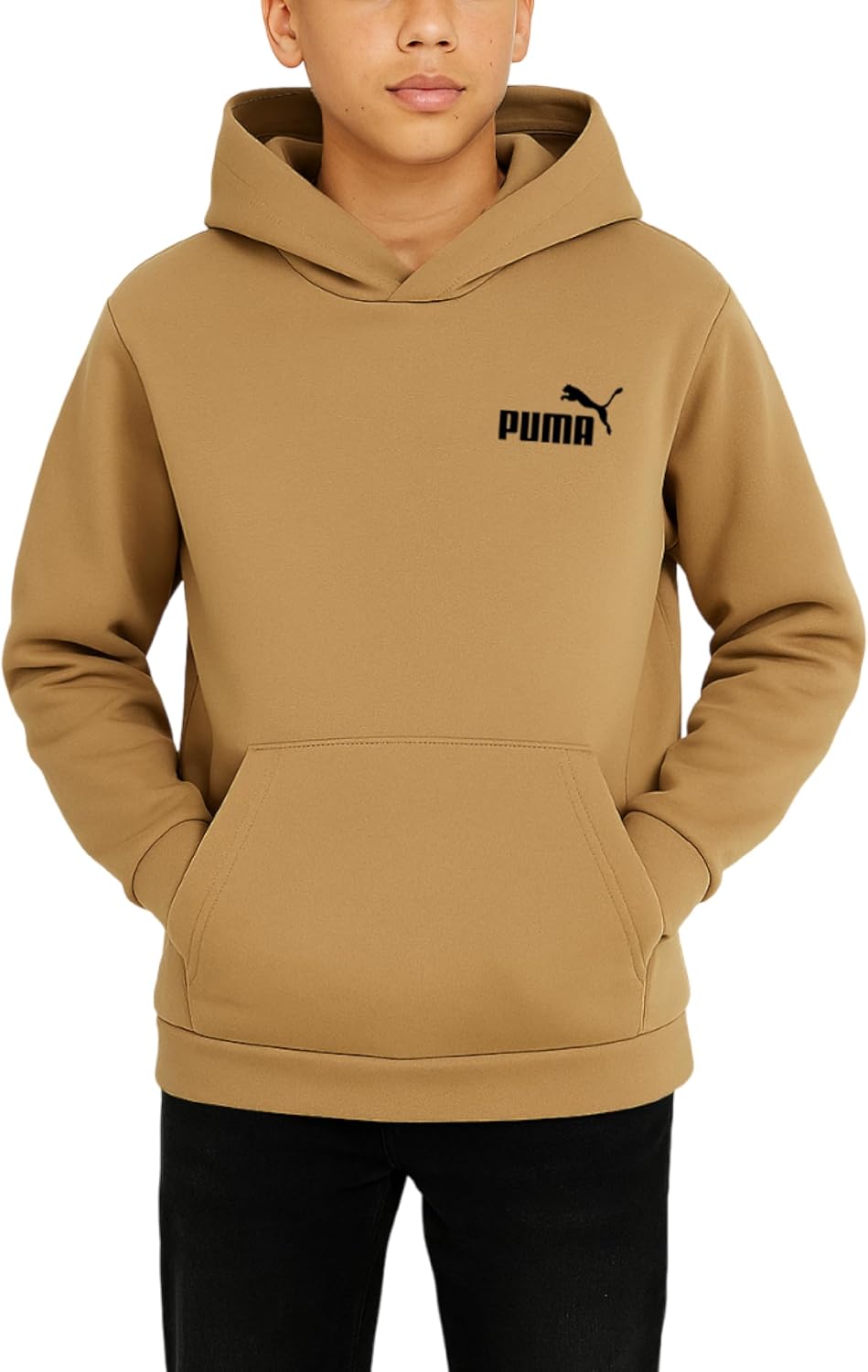 PUMA Boys Hoodie - Soft Fleece Breathable Pullover Sweatshirt - Lightweight Performance Hoodies for Boys (Sizes 8-20) - Image 2