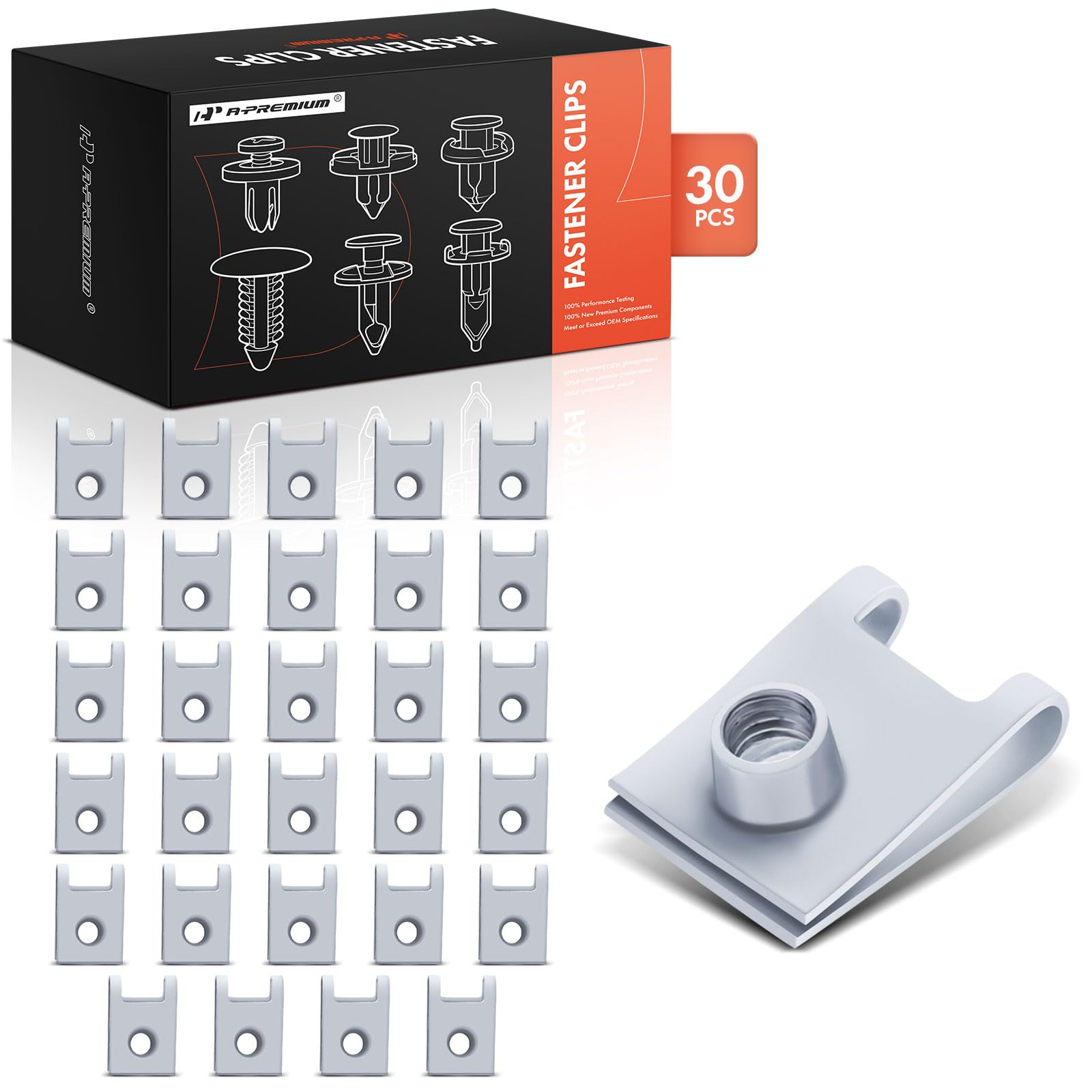 Amazon.com: A-Premium 30PCS Floor Pan Splash Shield Retainer Clips