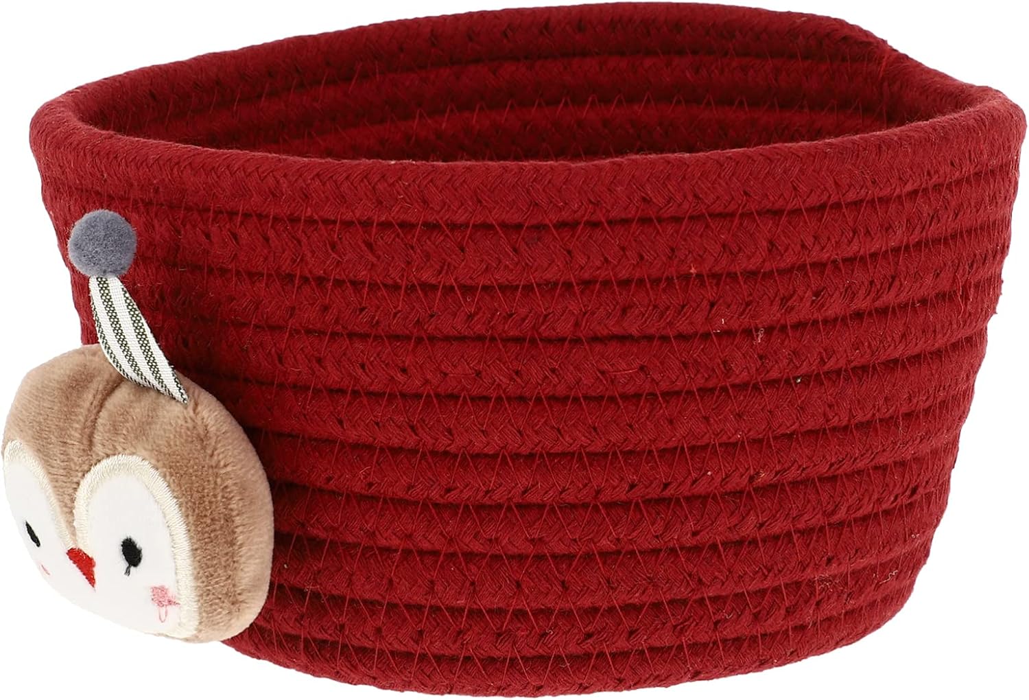 Toddmomy Cotton String Storage Box Woven Storage Bin Woven Baskets for Storage Woven