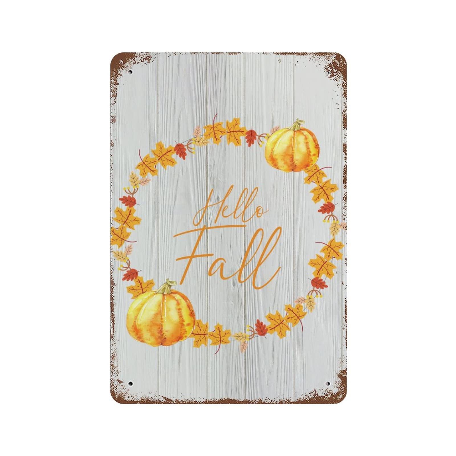 Panneau en aluminium Hello Fall haute résistance pour extérieur