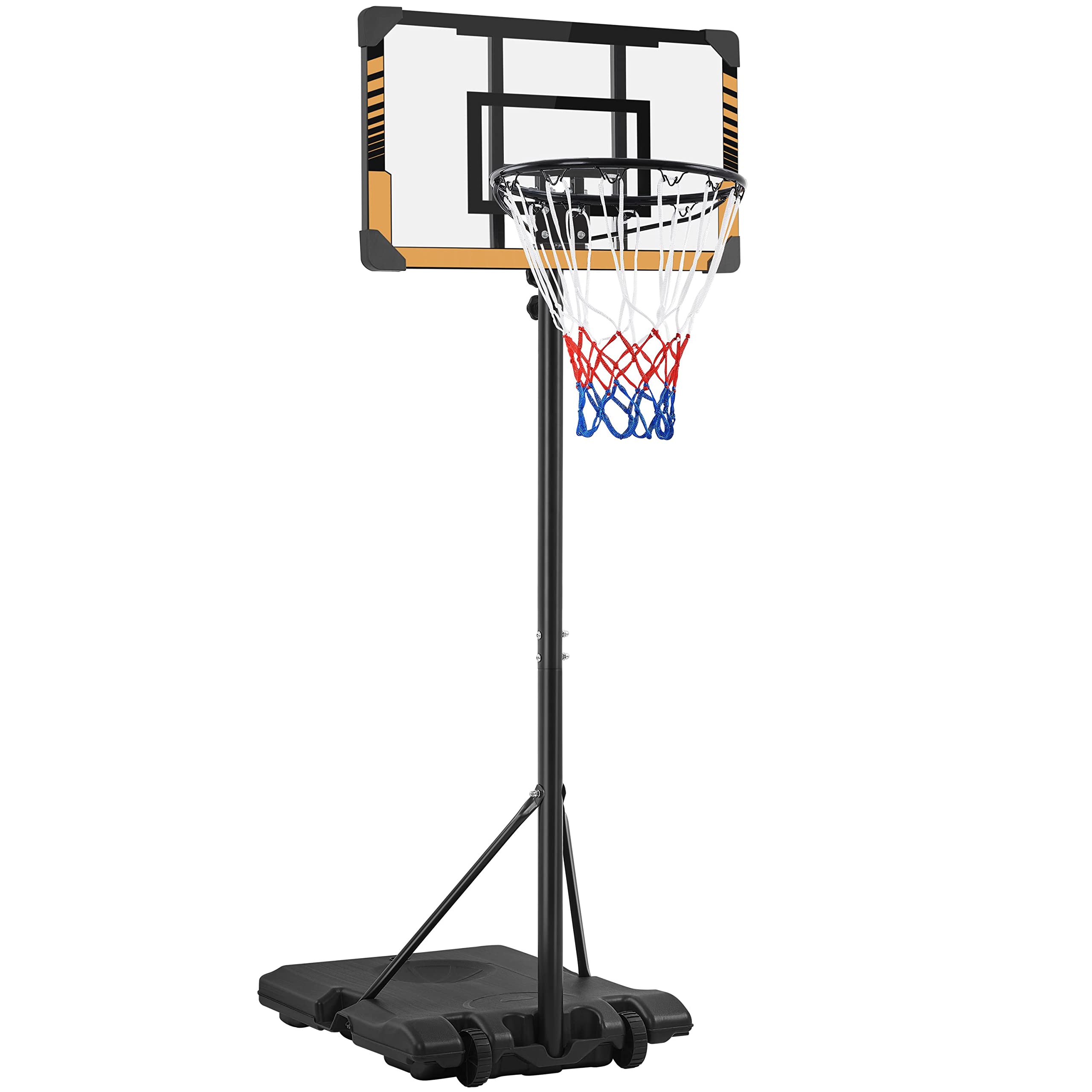 Buy Yaheetech Portable Basketball Hoop System Basketball Goals Set