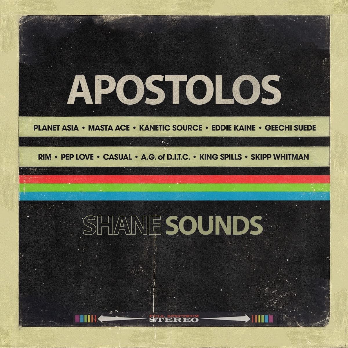 Shane Sounds - Apostolos (Vinyl LP) New & Sealed