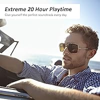 Vista 6 de Kit de teléfono celular manos libres, Bluetooth de 5.0 pulgadas con clip de visera, soporte de comando de voz Siri Google, micrófono integrado