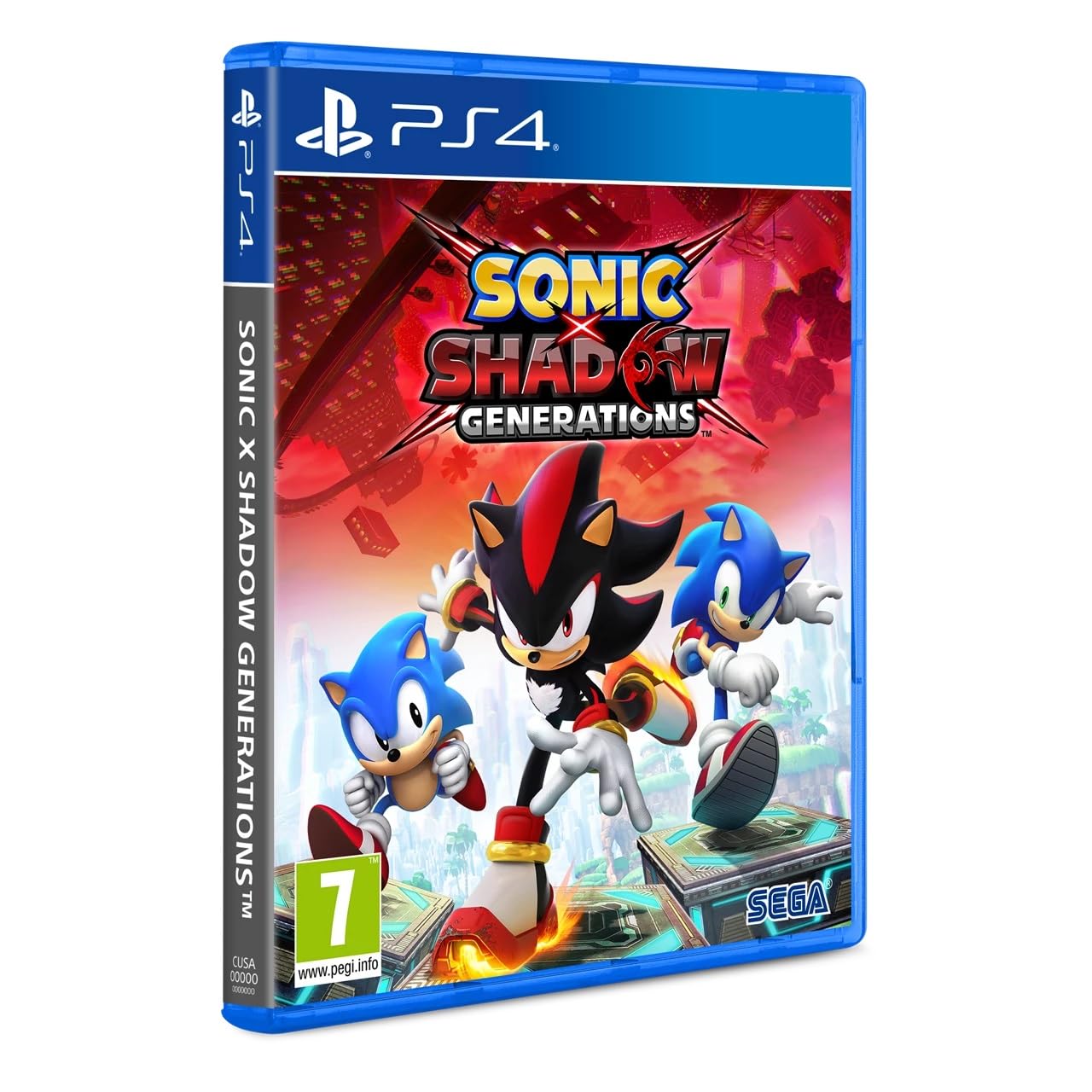 SONIC X SHADOW GENERATIONS PS4 SONIC X SHADOW GENERATIONS PS4