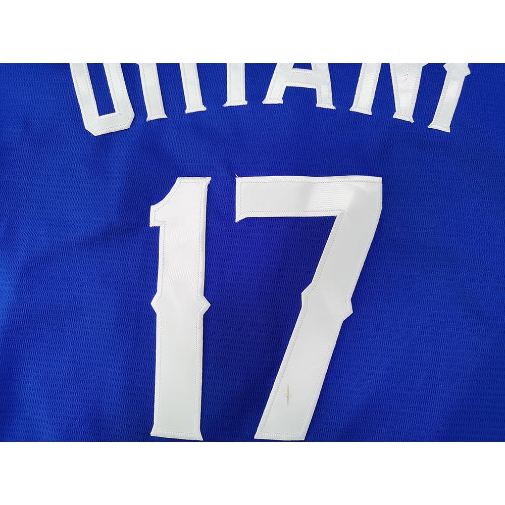 Camiseta de béisbol japonesa para hombre, número 17, estilo hip hop, de los años 90, camisetas deportivas cosidas