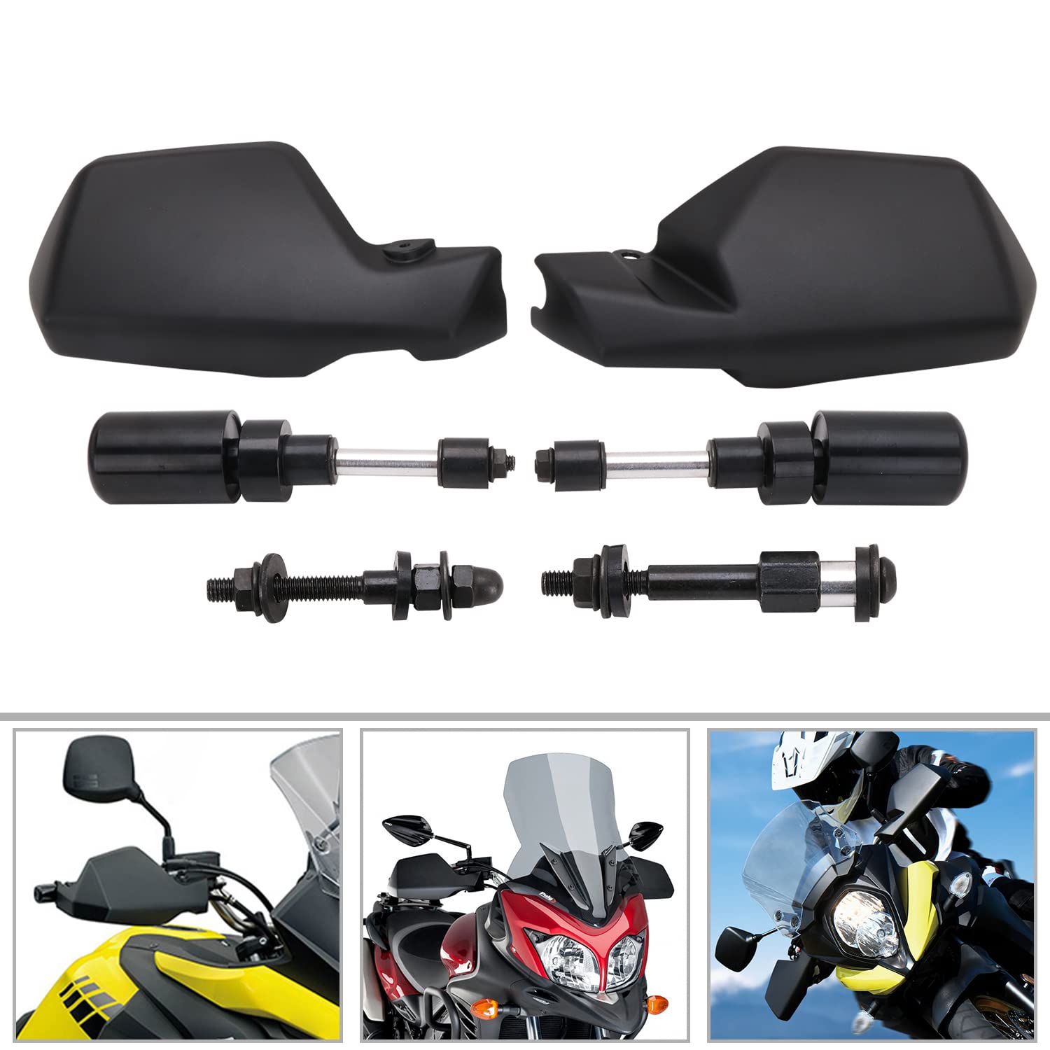 Protectores Mano Moto,Paramanos Moto Guardamanos para DL650 V-Strom 2014 2015 2016 2017 2018 2019