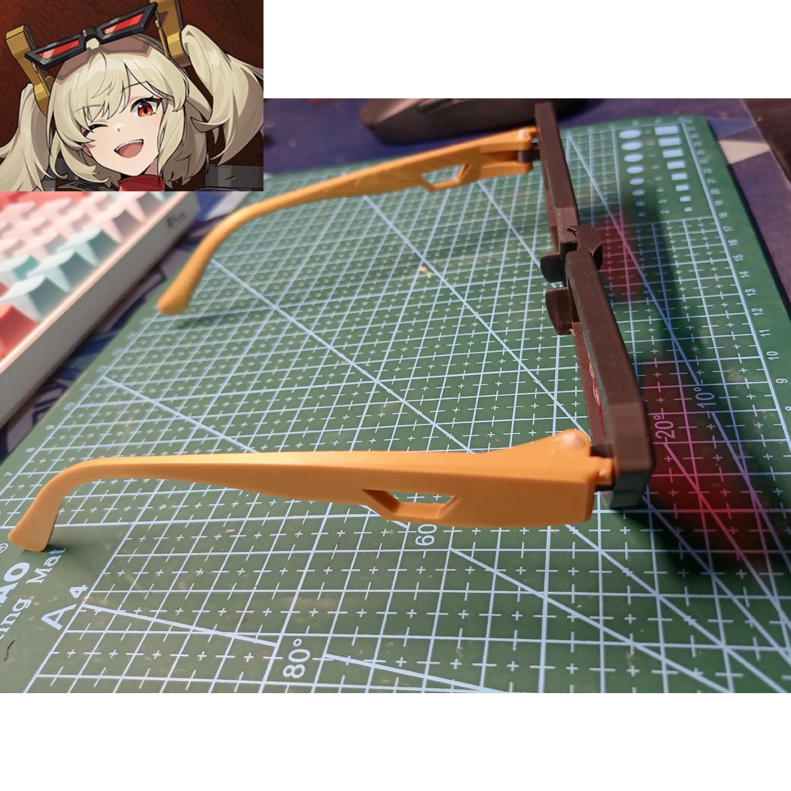 Amazon.co.jp: ゼンレスゾーンゼロ バーニス コスプレ 道具 サングラス