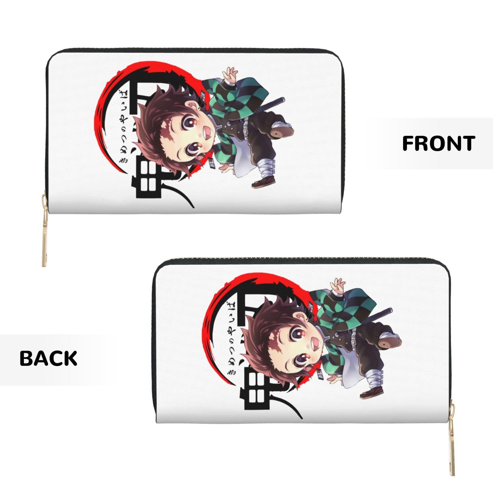 Amazon.co.jp: 財布 鬼滅の刃 竈門炭治郎 長財布 レザー なが