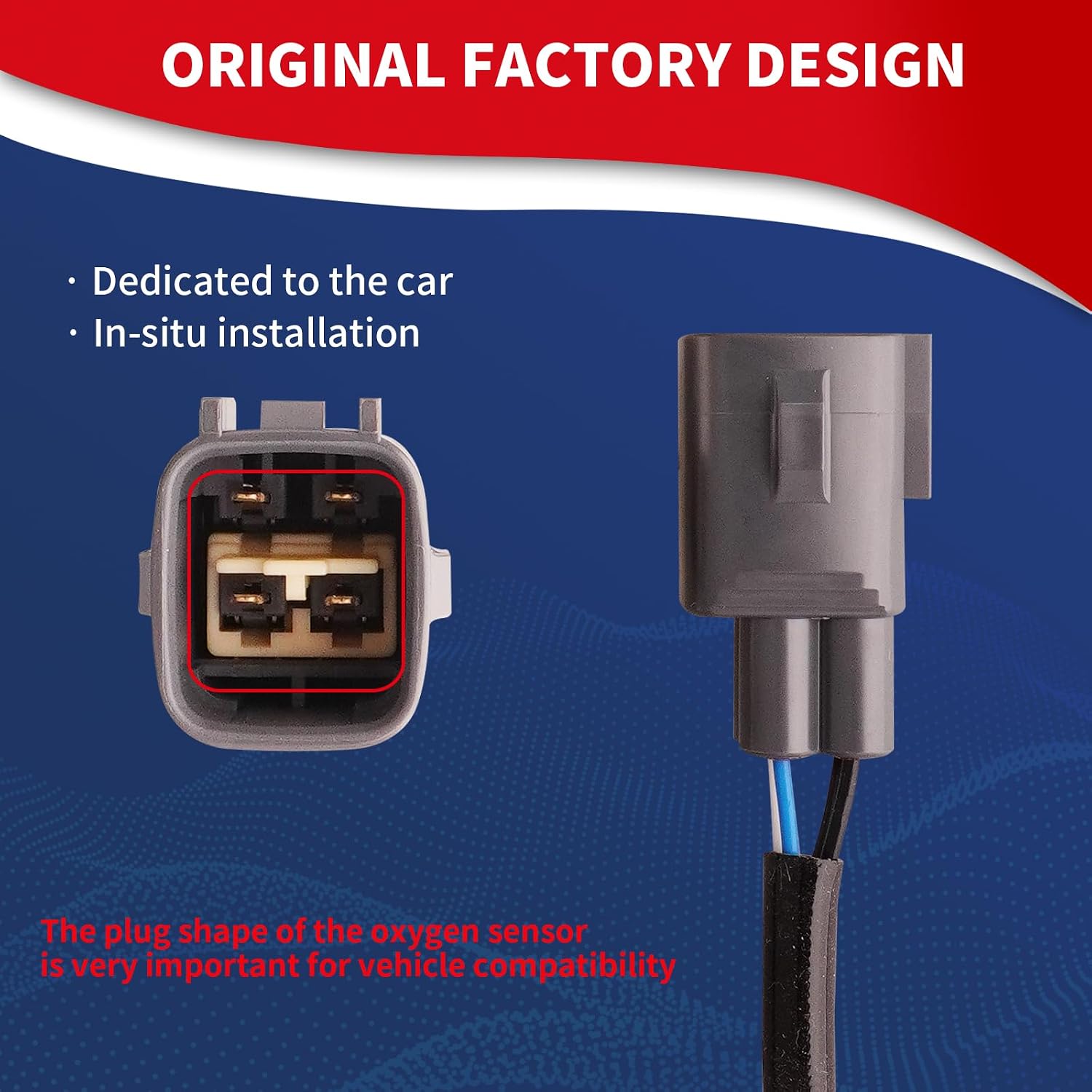 Oxygen O2 Sensor Heated Air Fuel Ratio Upstream 234-9056 89467-47010 Compatible with Toyota 2004-2009 Prius 2009-2010 Matrix Corolla Scion 2008-2009 for xD L4 1.5L 1.8L Replace 89467-12030