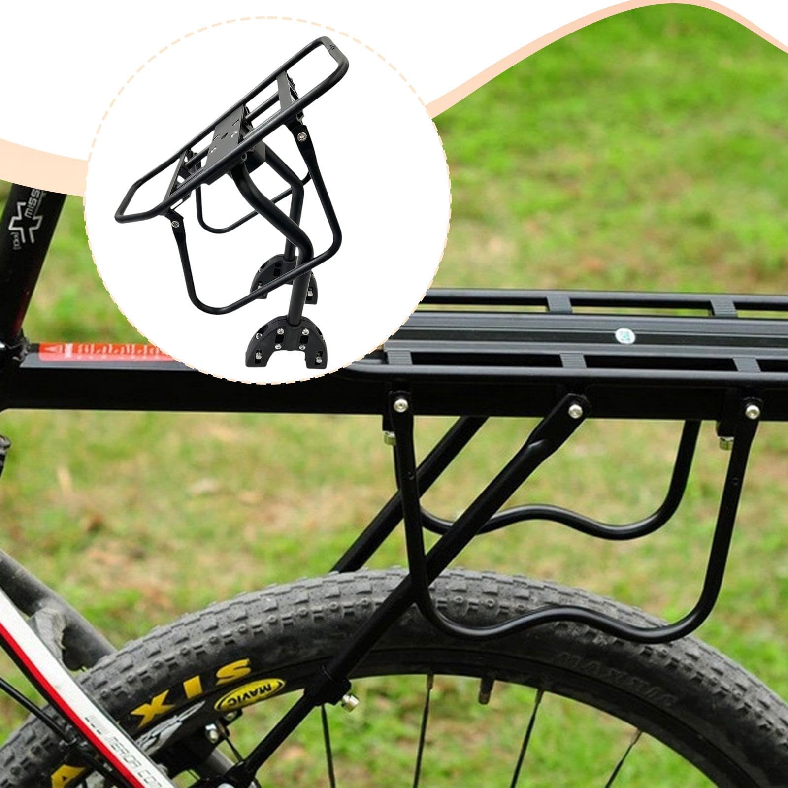 Portapacchi Posteriore per Bicicletta, Durata dell'attrezzatura ciclistica, Accessori per Viaggi all'aperto, Portapacchi Posteriore per