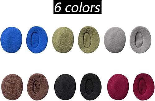 Miniatura 4 de Aurya Calentadores de oídosorejeras sin bands, cubiertas de orejas de forro polar para exteriores, para hombres, mujeres y niños