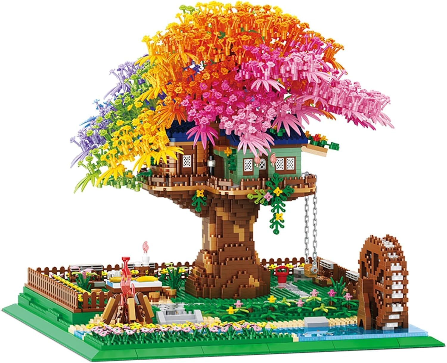 Amazon.com: Architecture Rainbow Tree Building Block